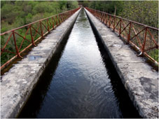 water flow in channel