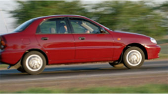 model the motion of a speeding car