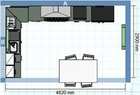 Kitchen plan