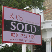 Sold sign