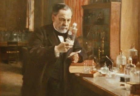 Louis Pasteur in his laboratory, by A. Edeldeldt, 1885. Louis Pasteur in his laboratory by A. Edeldeldt 1885
