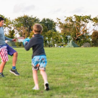 Siblings play ball in a playground - Siblings Contact and the Law