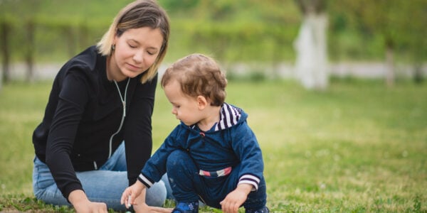 Changing patterns of poverty in early childhood mother and child in park