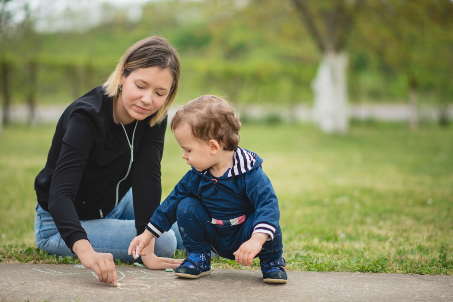 Changing patterns of poverty in early childhood mother and child in park