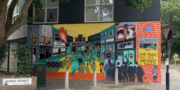 Mural artwork by Jacob V Joyce