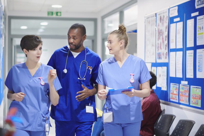 nurses-at-hospital-public-sector-staff-services-NHS
