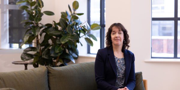 Dr Claire Fitzpatrick speaking to the Nuffield Foundation