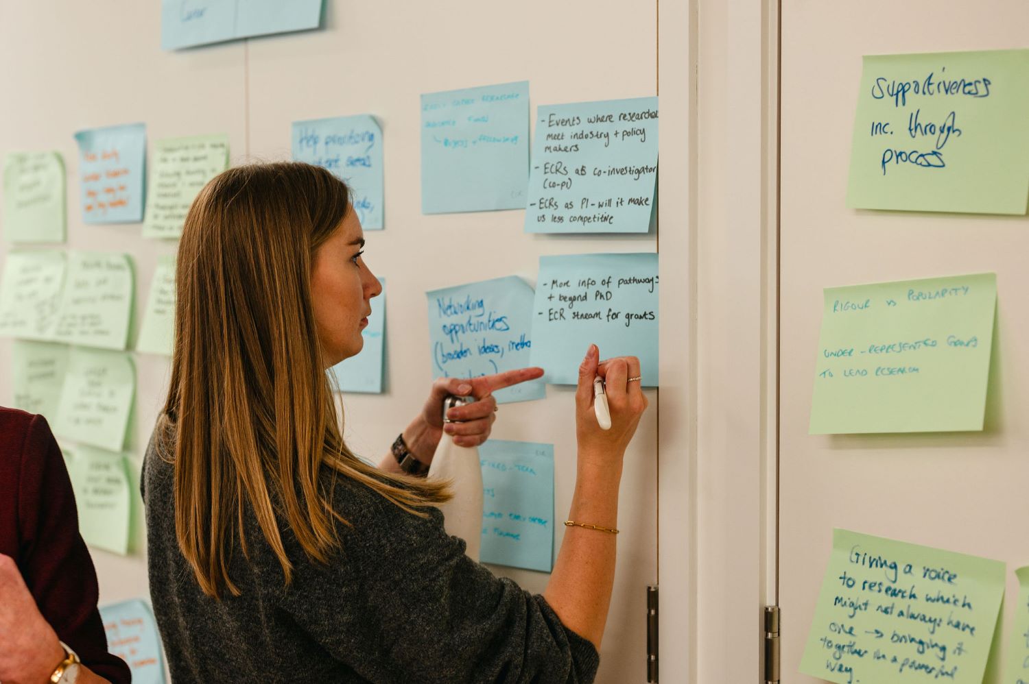 Post-it notes at the ECR event3